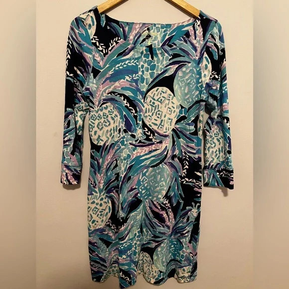 white christmas dresses Lilly Pulitzer Nolia Cover-Up Women's Swimwear Turquoise Oasis : XXS